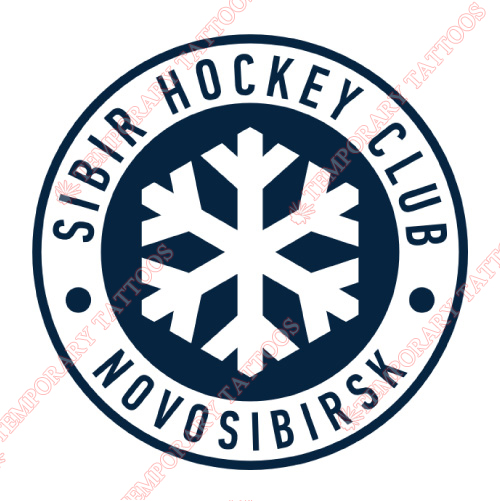 HC Sibir Novosibirsk Customize Temporary Tattoos Stickers NO.7236